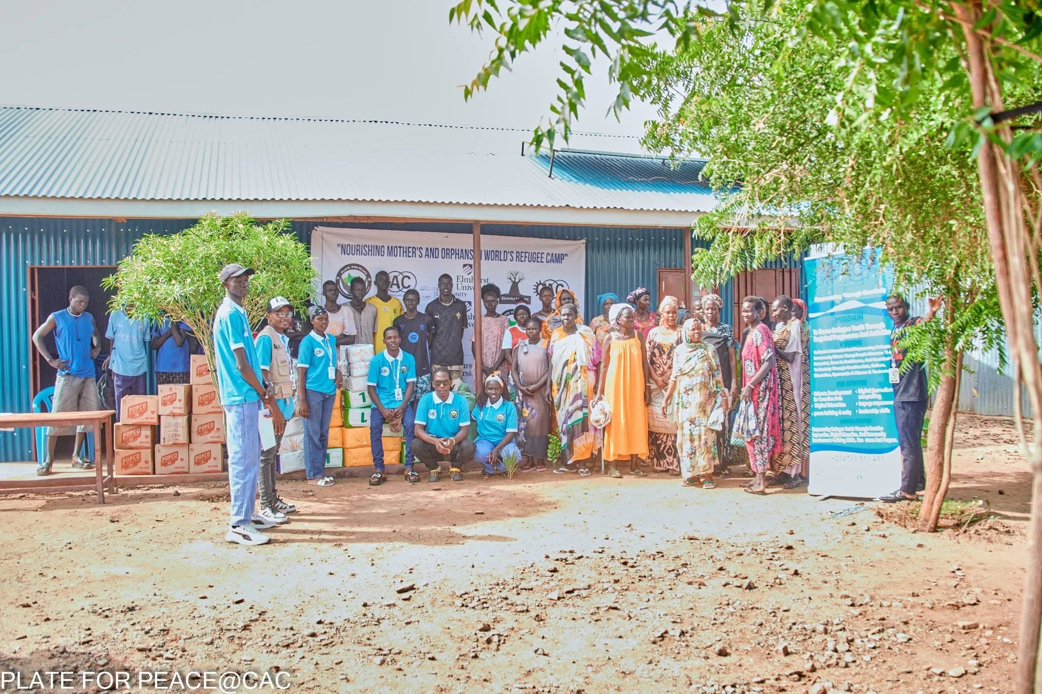 A view of the community in Kakuma